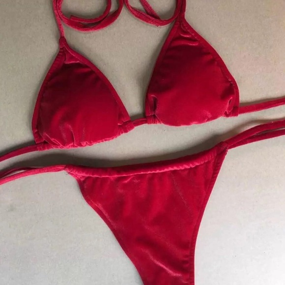 Lux velvet bikini - Picture 4 of 6